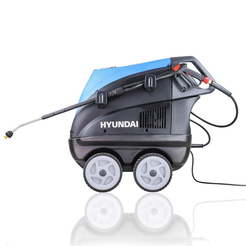 Hyundai HY155HPW-1 Hot Pressure Washer Commercial Power Jet Washer / 2610psi / 180bar / 110°C / 2.8kW