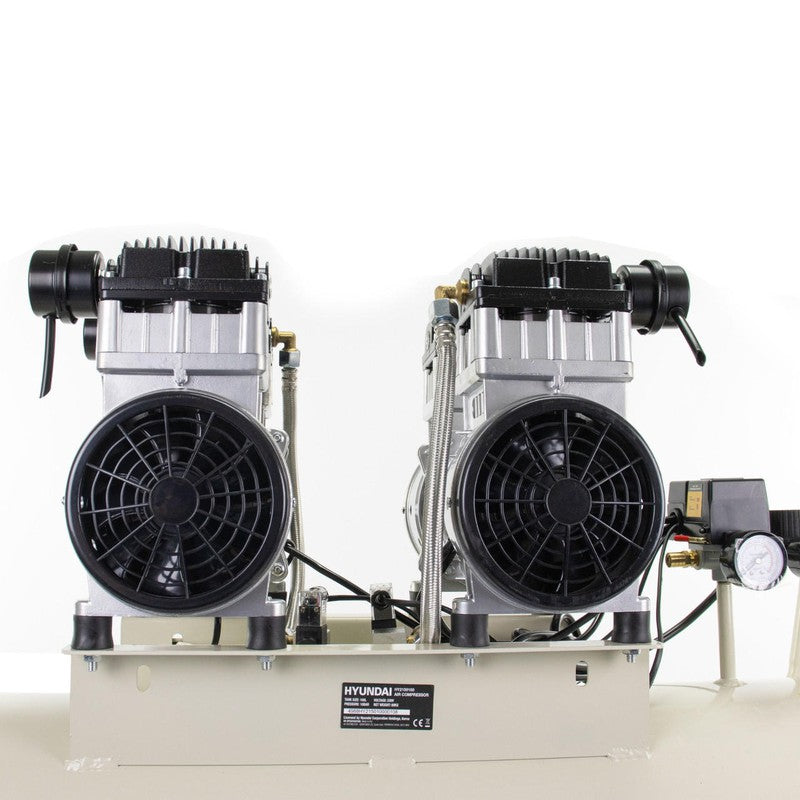 Hyundai HY2150100 Electric Air Compressor Silent Direct Drive Oil Free / 4hp / 100L / 10.6CFM / 145psi