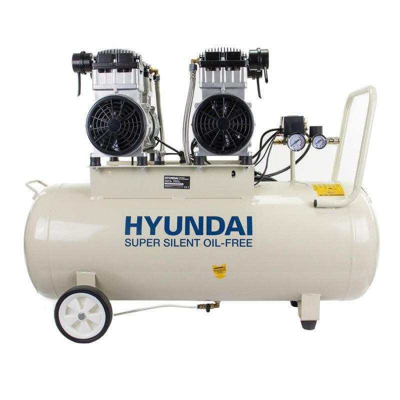 Hyundai HY2150100 Electric Air Compressor Silent Direct Drive Oil Free / 4hp / 100L / 10.6CFM / 145psi
