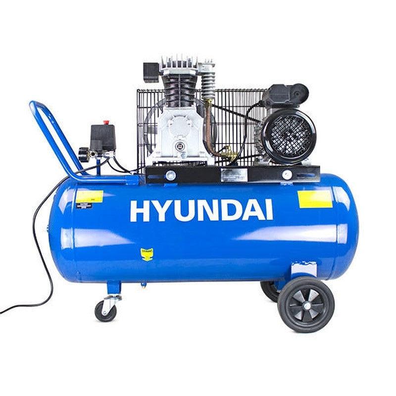 Hyundai HY3100P Electric Air Compressor Twin Cylinder Direct Drive / 3hp / 100L / 14CFM / 145psi