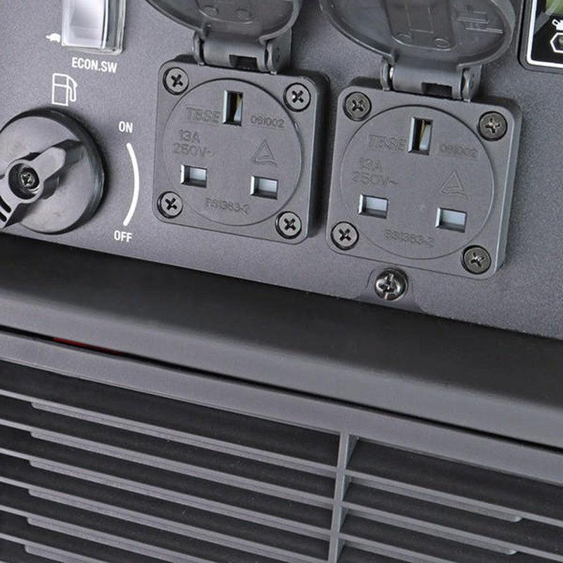 Hyundai HY3200SEi Petrol Inverter Generator Portable With Wheel Kit Pure Sine Wave / 3200W / 3.2 kW