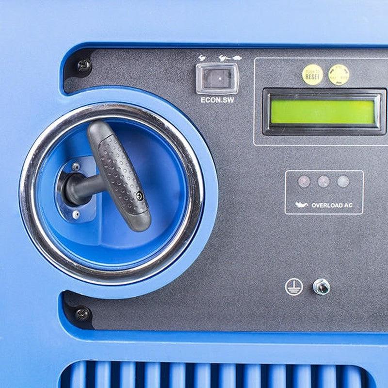 Hyundai HY4500SEI Portable Petrol Inverter Generator With Wheel Kit Silent Pure Sine Wave / 4000W / 4.0kW