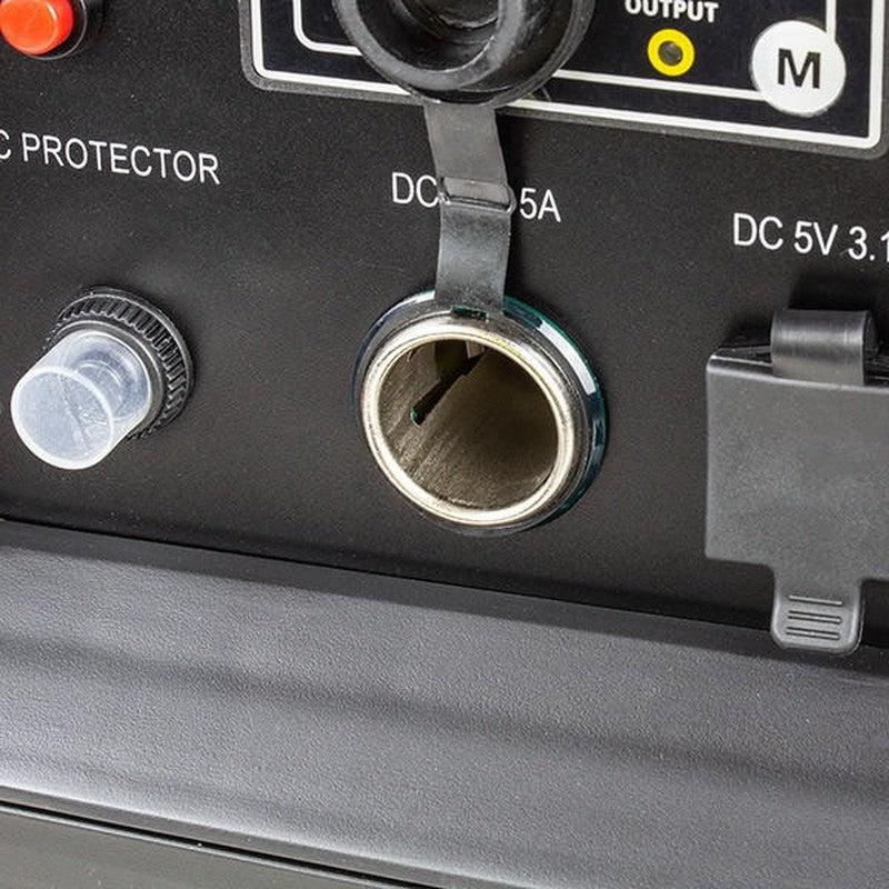 Hyundai HY6500SEi Petrol Inverter Generator Portable With Wheels Pure Sine Wave / 6600W / 6.6kW / DC & USB