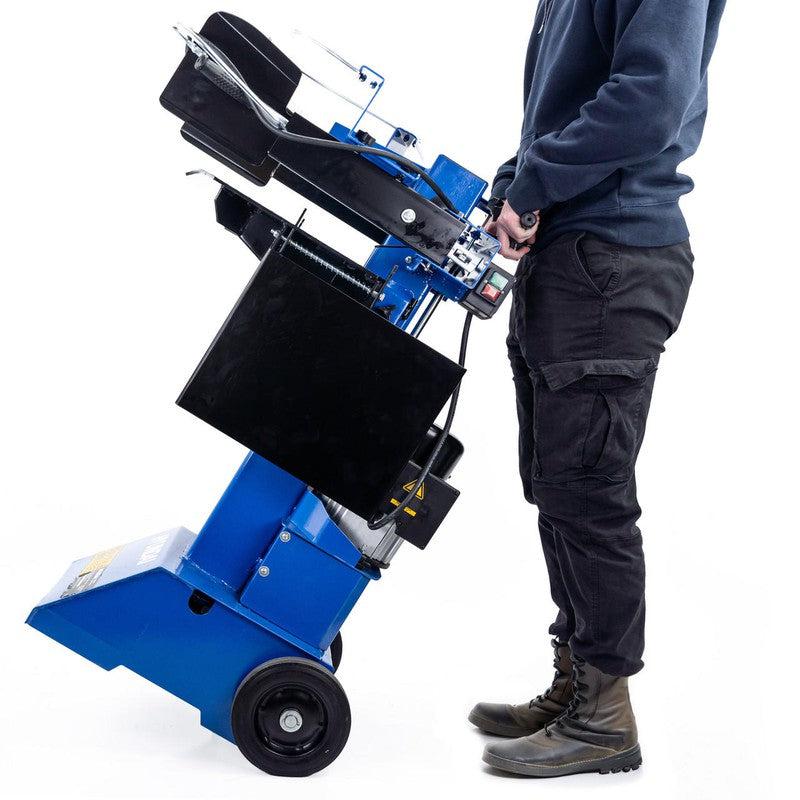 Hyundai HYLS8000VE Electric Log Splitter Vertical with Hydraulic Ram / 8 Tonne / 550mm Length