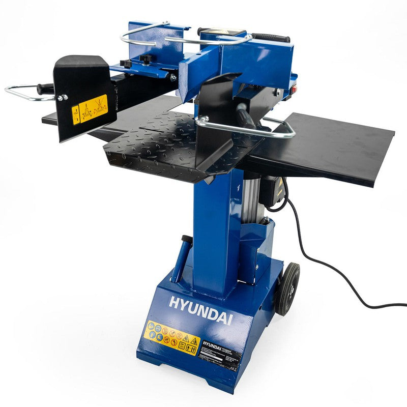 Hyundai HYLS8000VE Electric Log Splitter Vertical with Hydraulic Ram / 8 Tonne / 550mm Length