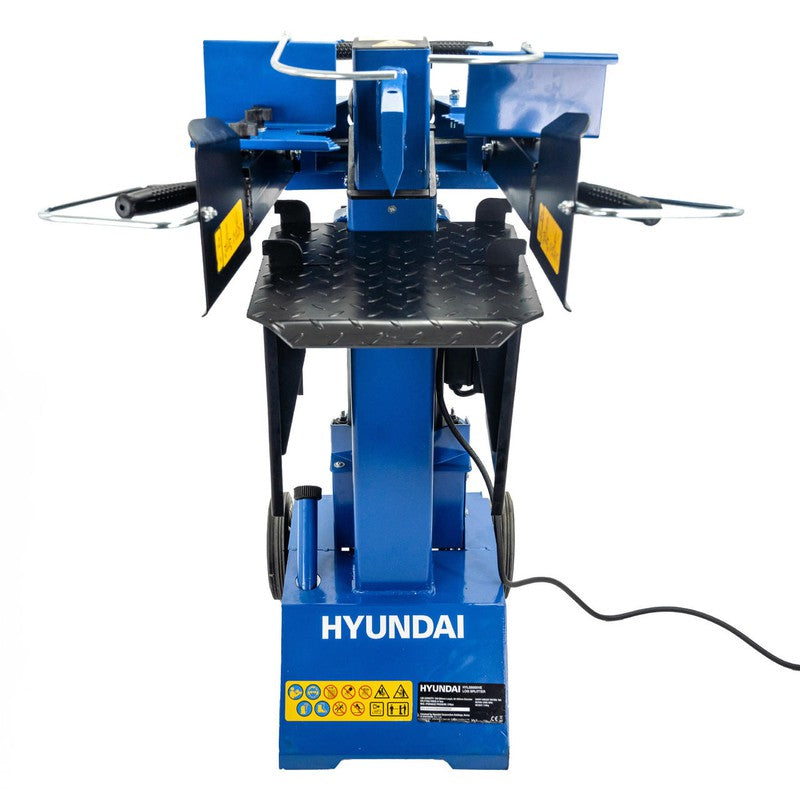 Hyundai HYLS8000VE Electric Log Splitter Vertical with Hydraulic Ram / 8 Tonne / 550mm Length