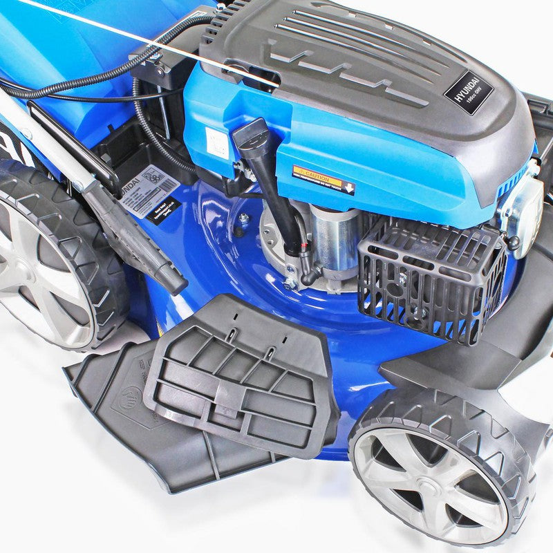 Hyundai HYM510SPE Petrol Lawn Mower Mulcher Self Propelled Electric Start / 20" / 51cm / 196cc