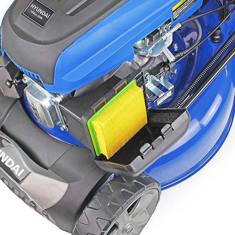 Hyundai HYM510SPE Petrol Lawn Mower Mulcher Self Propelled Electric Start / 20" / 51cm / 196cc