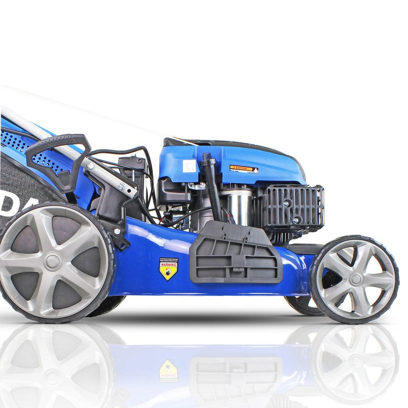 Hyundai HYM510SPE Petrol Lawn Mower Mulcher Self Propelled Electric Start / 20" / 51cm / 196cc