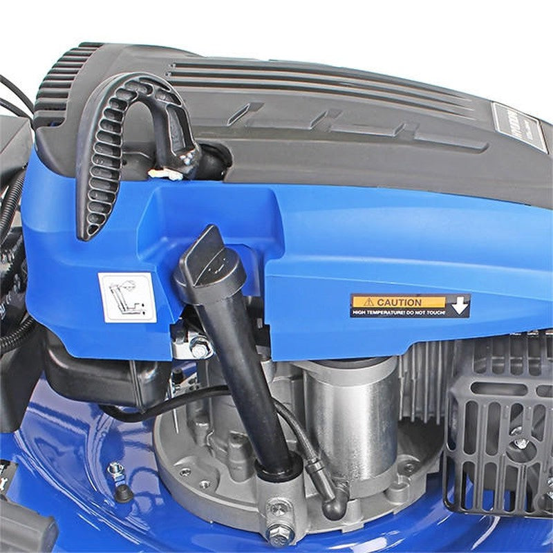Hyundai HYM510SPEZ Petrol Lawn Mower Mulcher Self Propelled Electric Start / 20" / 51cm / 196cc / 70L