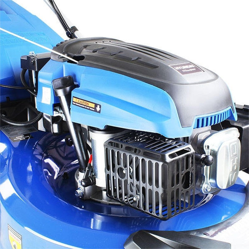 Hyundai HYM530SPER Petrol Roller Lawn Mower Self Propelled Electric Start / 21" / 53cm / 196cc / 70L