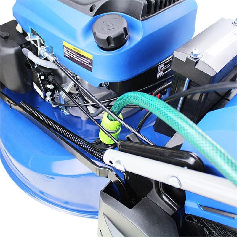 Hyundai HYM530SPER Petrol Roller Lawn Mower Self Propelled Electric Start / 21" / 53cm / 196cc / 70L