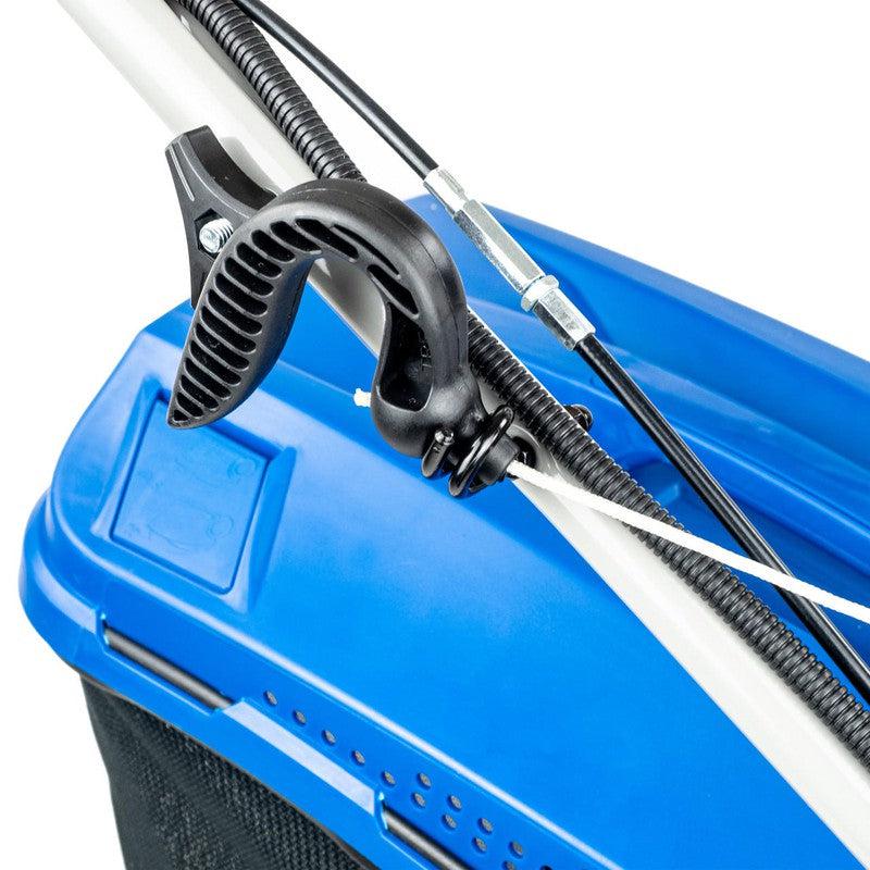 Hyundai HYM560SPE Petrol Lawn Mower Mulcher Electric Start Self Propelled / 22'' / 56cm / 196cc