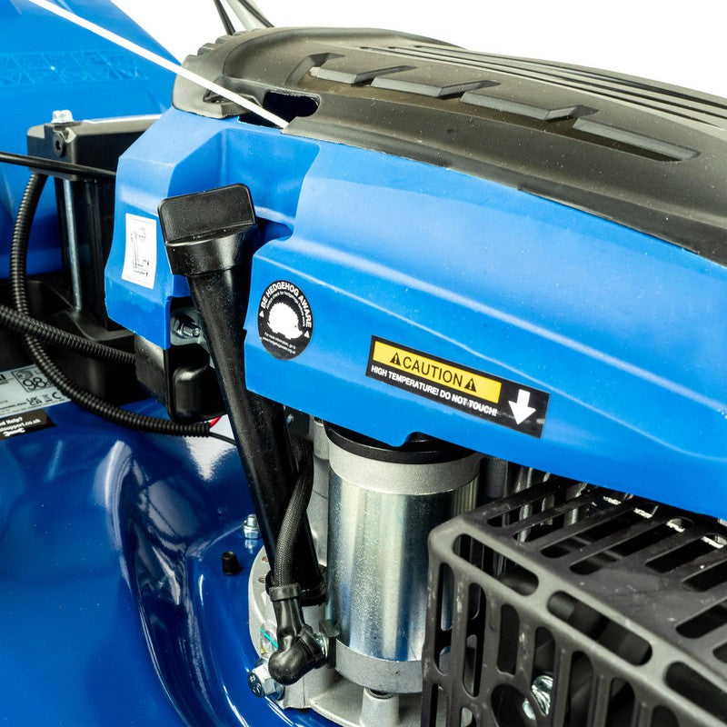 Hyundai HYM560SPE Petrol Lawn Mower Mulcher Electric Start Self Propelled / 22'' / 56cm / 196cc