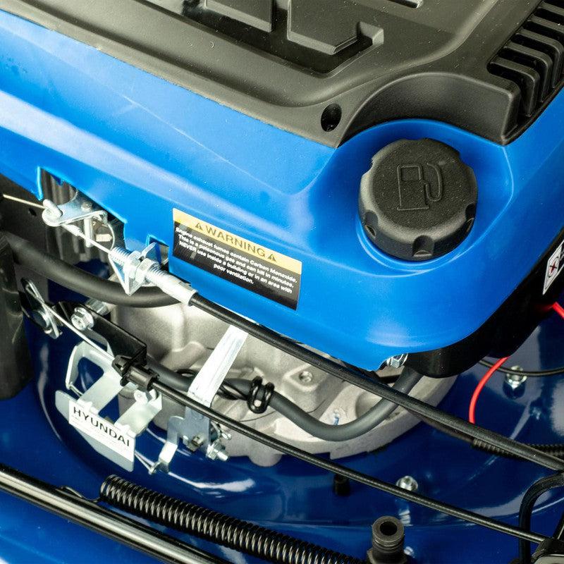 Hyundai HYM560SPE Petrol Lawn Mower Mulcher Electric Start Self Propelled / 22'' / 56cm / 196cc