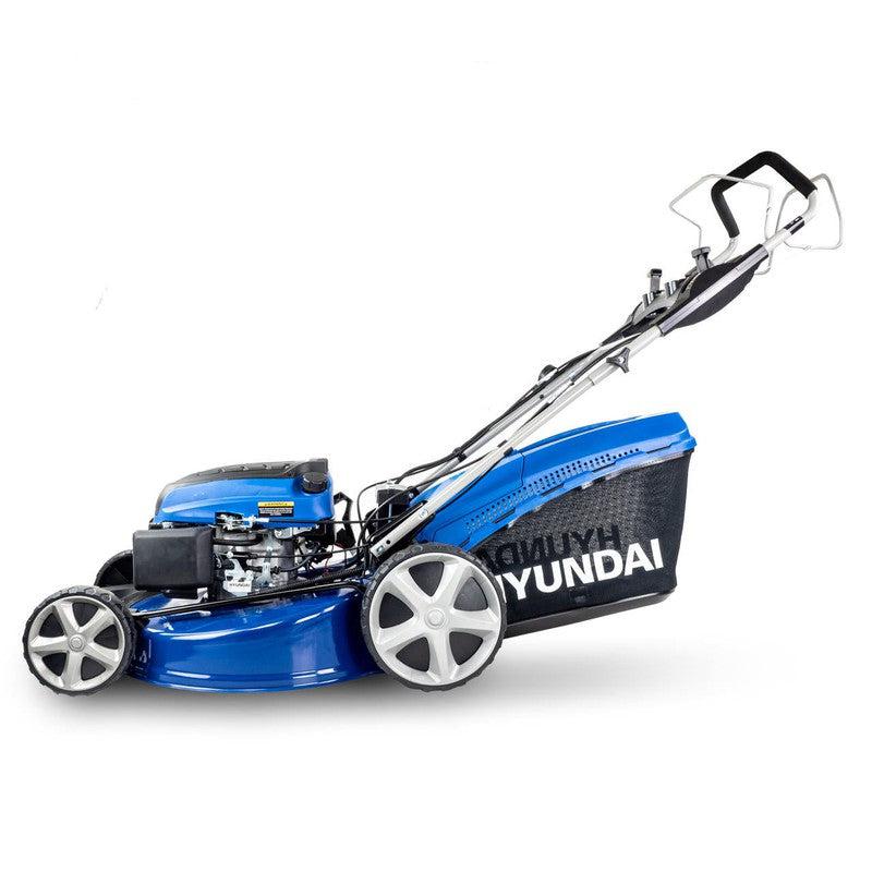 Hyundai HYM560SPE Petrol Lawn Mower Mulcher Electric Start Self Propelled / 22'' / 56cm / 196cc