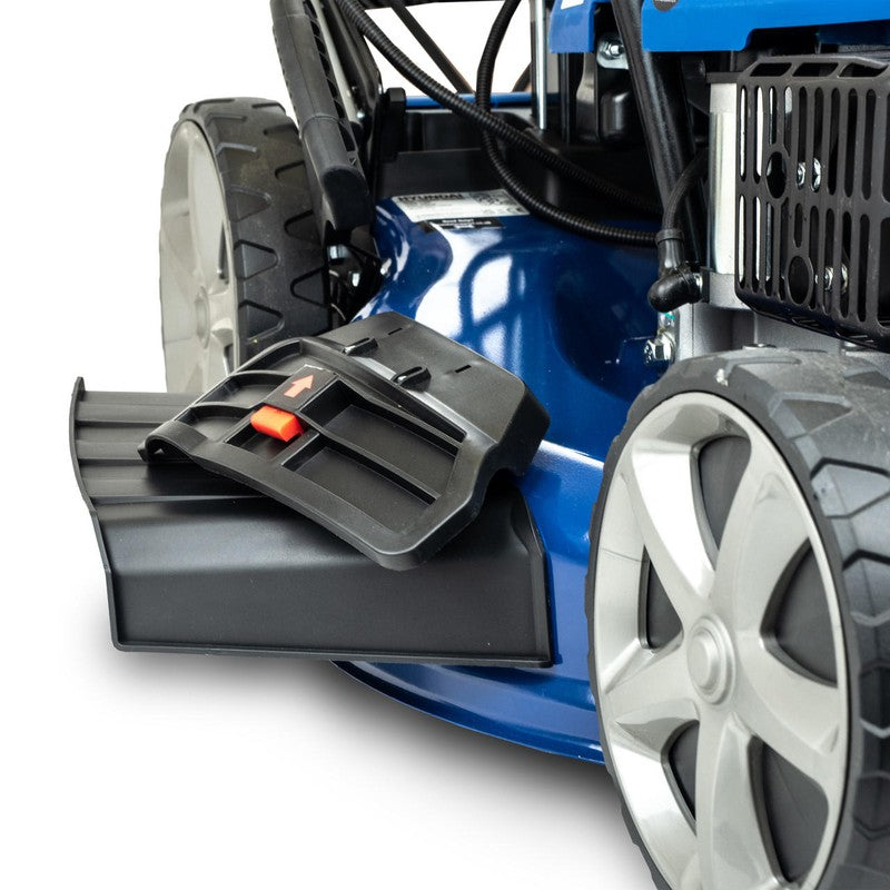 Hyundai HYM560SPE Petrol Lawn Mower Mulcher Electric Start Self Propelled / 22'' / 56cm / 196cc
