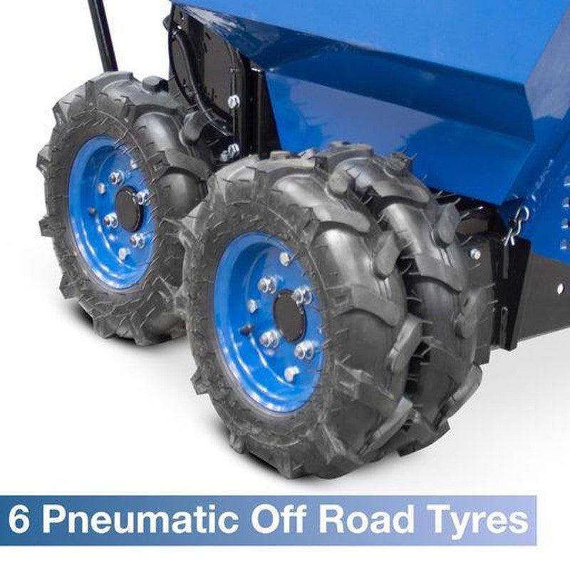 Hyundai HYMD500 Petrol Mini Dumper Power Barrow / 500kg / 196cc 4x4 Drive