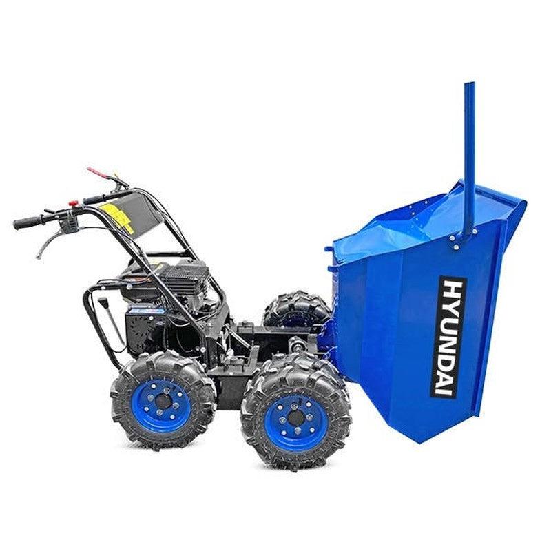 Hyundai HYMD500 Petrol Mini Dumper Power Barrow / 500kg / 196cc 4x4 Drive