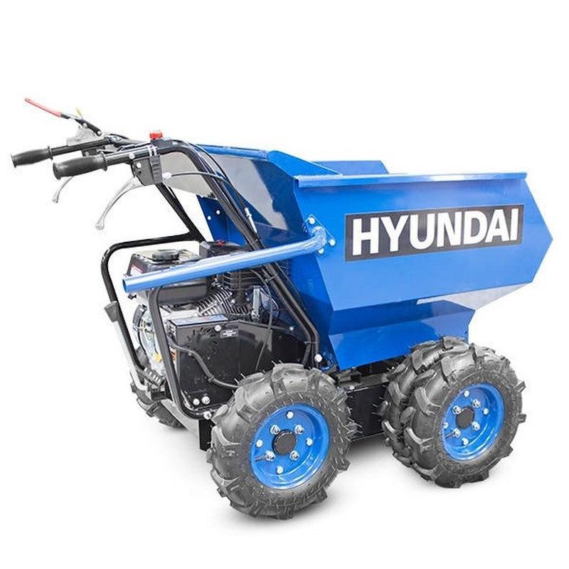 Hyundai HYMD500 Petrol Mini Dumper Power Barrow / 500kg / 196cc 4x4 Drive