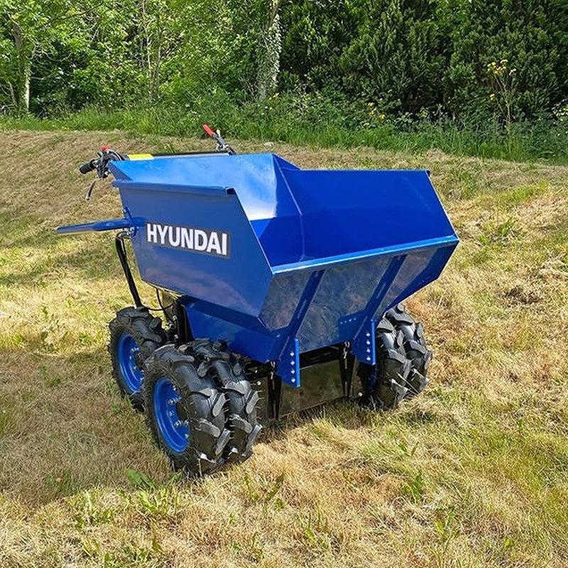 Hyundai HYMD500 Petrol Mini Dumper Power Barrow / 500kg / 196cc 4x4 Drive