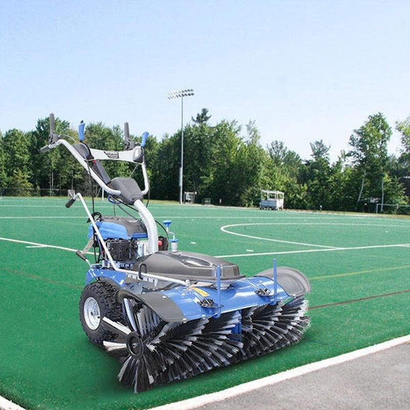 Hyundai HYSW1000 Petrol Yard Sweeper Power Brush / 173cc / 39'' / 100cm Self Propelled