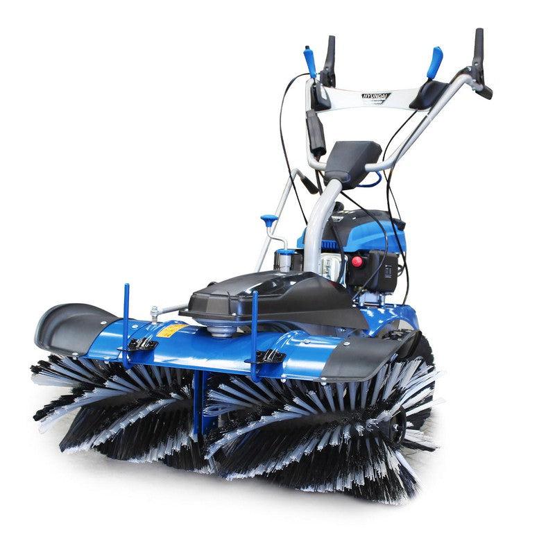 Hyundai HYSW1000 Petrol Yard Sweeper Power Brush / 173cc / 39'' / 100cm Self Propelled