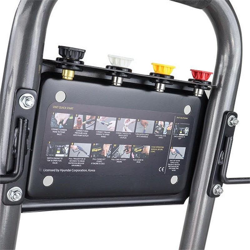 Hyundai HYW3100P2 Petrol Pressure Washer / 3100psi / 213bar / 10L/min / 212cc