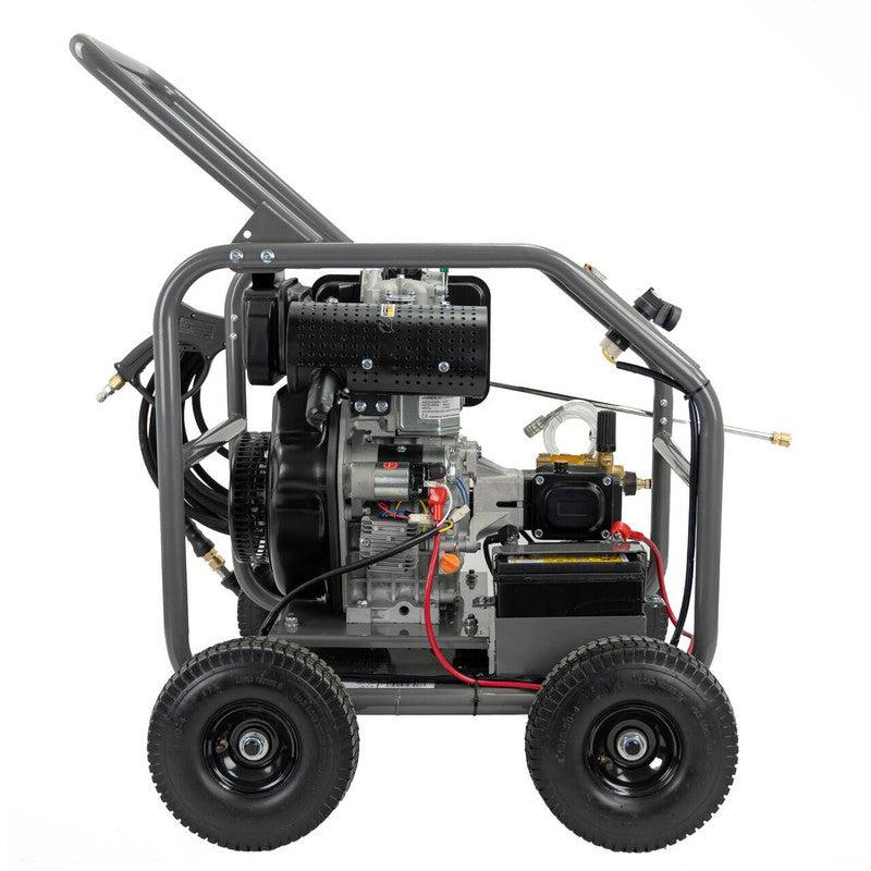 Hyundai HYW4000DE2 Diesel Pressure Washer / 4000psi / 275 bar / 13L/min / 10m Hose