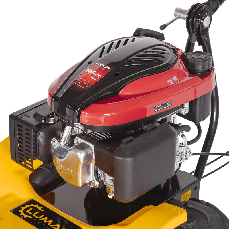 Lumag HGM550 Petrol Mulcher Lawn Mower 55CM