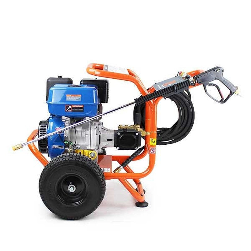 P1 Power Equipment P4200PWT+85.403.010 Petrol Pressure Washer With 24" Stainless Steel Flat Surface Cleaner / 4200psi / 290bar / 420cc / 15L/min Flow Rate