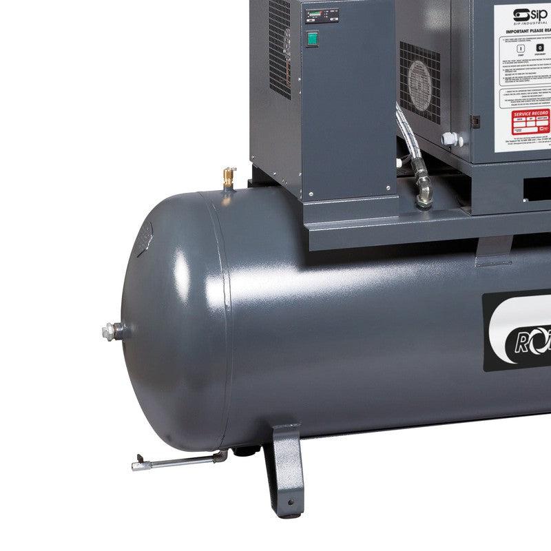 SIP 06322 RS08-10-270BD/RD Rotary Screw Compressor with Dryer / 270 Litre / 35.3 CFM / 145 PSI