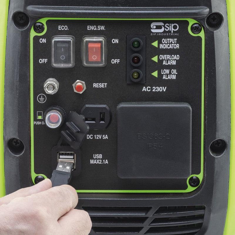 SIP 25400 ISG1101 Digital Petrol Inverter Generator / 1100W