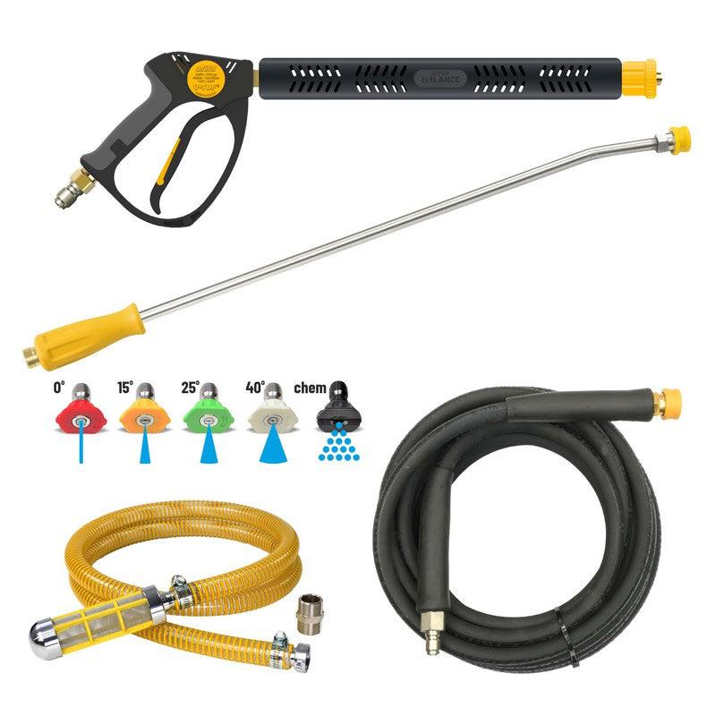 V-TUF GB130 Petrol Pressure Washer Stainless Steel - Industrial Honda GX390 / 3626 PSI / 250 BAR / 900 LPH / 10M Hose