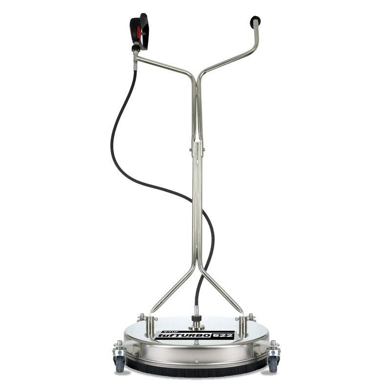 V-TUF H1.007TT Patio Rotary Surface Cleaner - Stainless Steel / 4000 PSI / 275 BAR / 21" 522mm