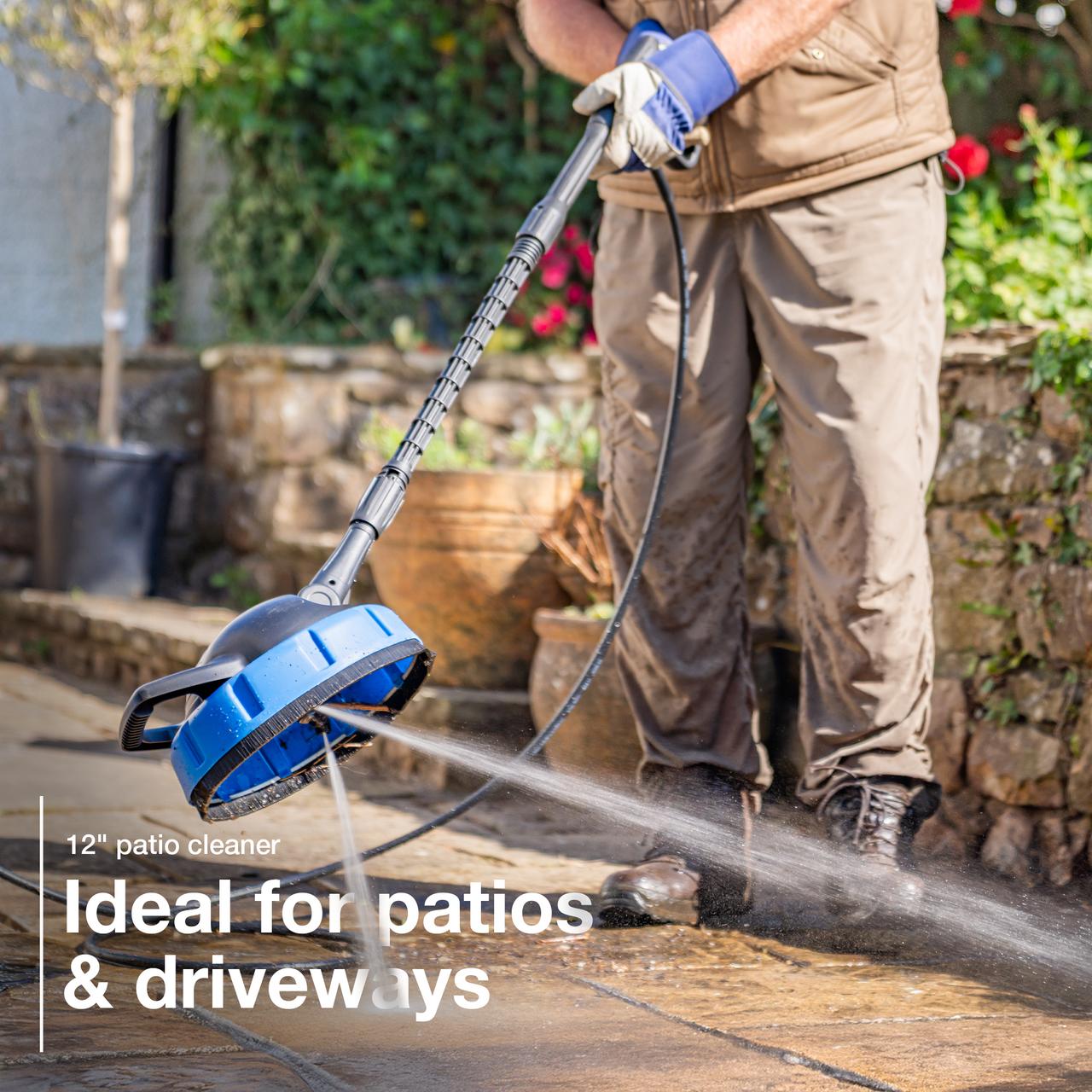 Hyundai HYW2400E Electric Pressure Washer / 2610psi / 180Bar / 2400W / High-Performance Jet Wash with Hose & Attachments