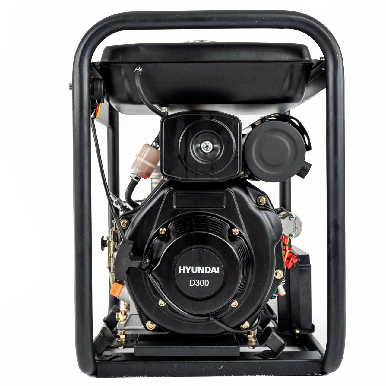 Hyundai DHYC50LE Diesel Water Pump / 50mm 2" / Chemical Water Pump / 35m Total Head / 7m Lift / 533L/min Flow Rate / 6hp / 296cc