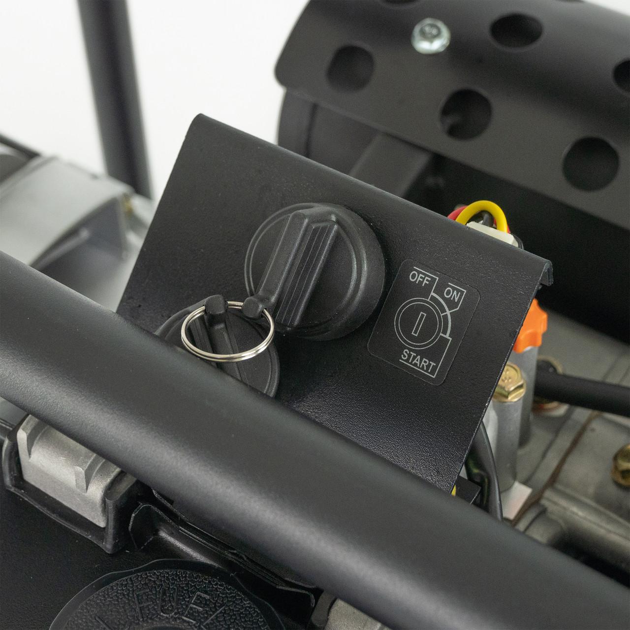 Hyundai DHYT80E Diesel Water Pump / 80mm 3" / Electric Start / Open Frame / Trash Water Pump / 25m Total Head / 6m Lift / 880min Flow Rate / 6hp / 296cc