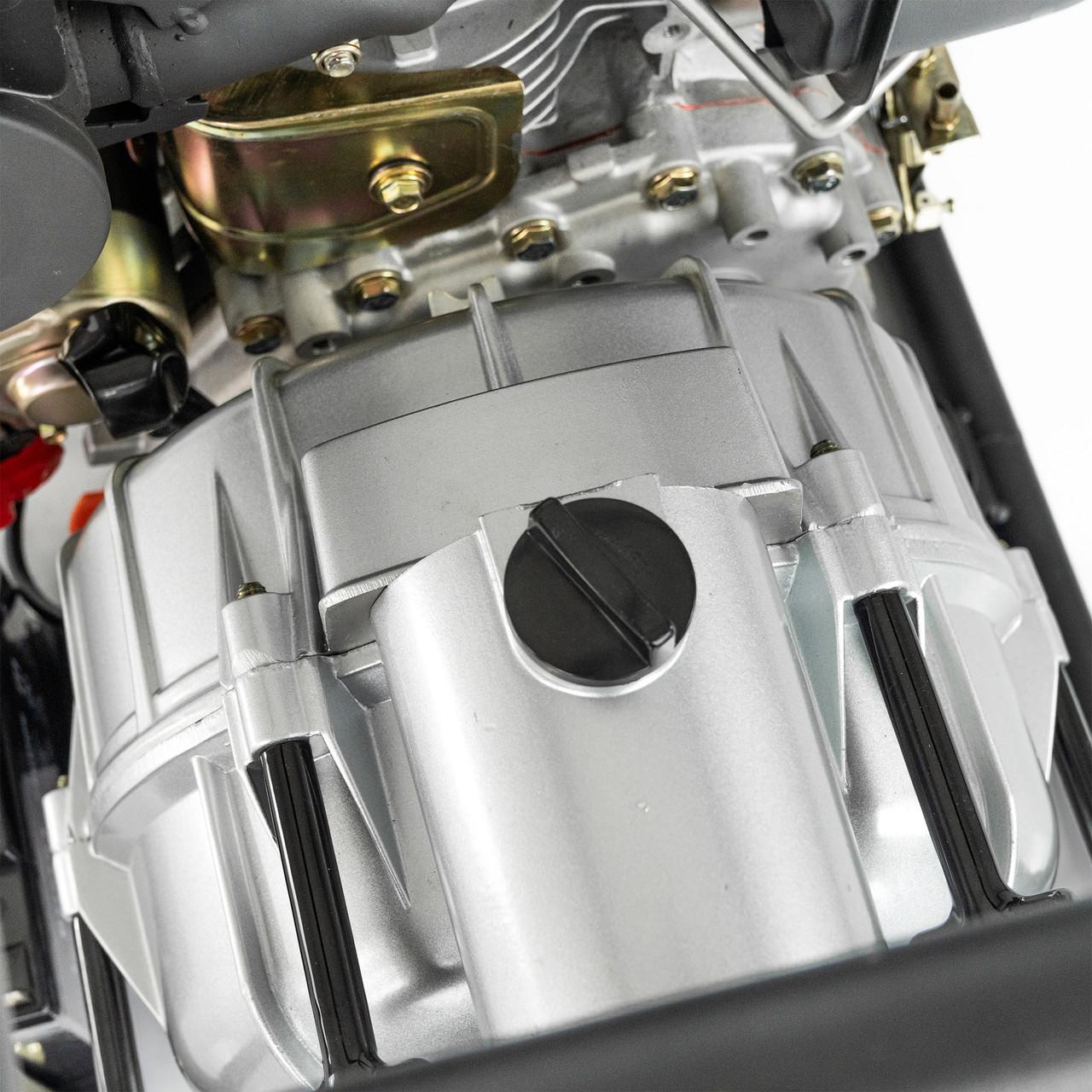 Hyundai DHYT80E Diesel Water Pump / 80mm 3" / Electric Start / Open Frame / Trash Water Pump / 25m Total Head / 6m Lift / 880min Flow Rate / 6hp / 296cc