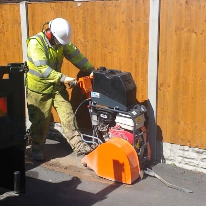 Altrad Belle DSXA01 Duo 350X Twin Blade Floor Saw