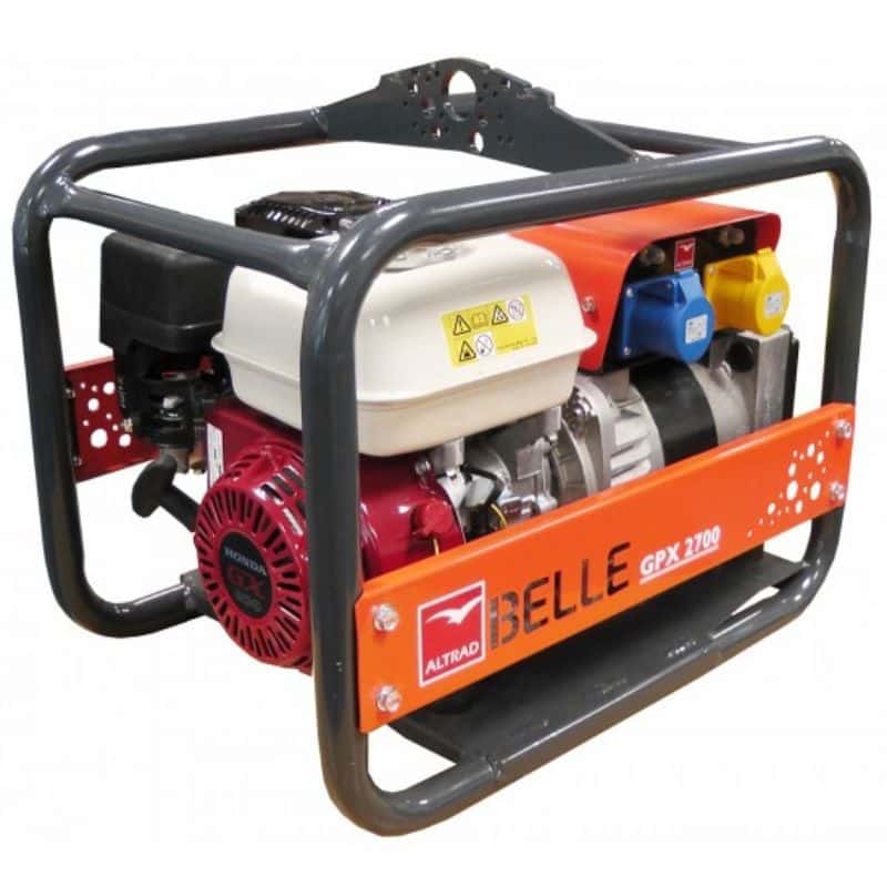 Altrad Belle G2701S GPX2700 Petrol Generator Honda GX200 Engine