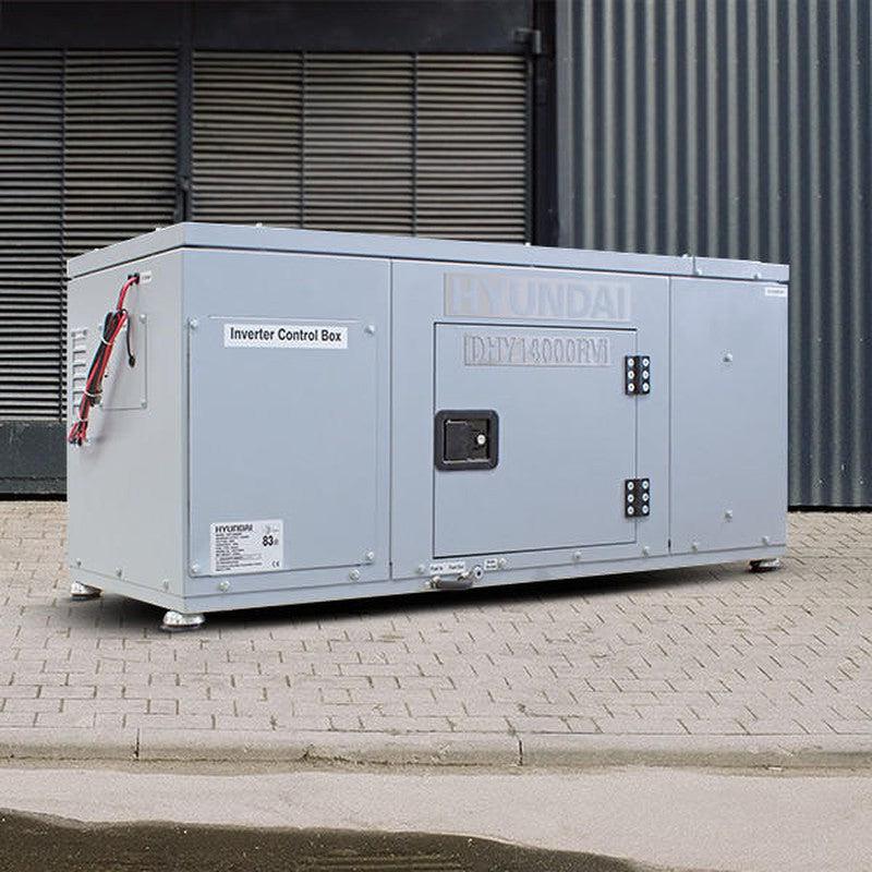 Hyundai DHY14000RVi Diesel Underslung Vehicle Mounted RVi Generator Pure Sine Wave Output Includes Fitting & Panel / 14kW