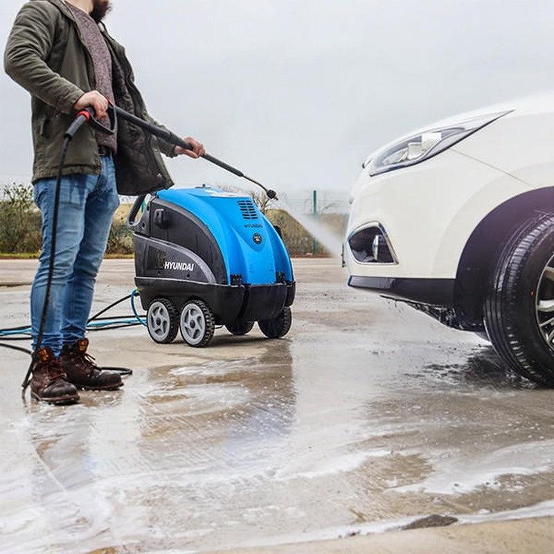 Hyundai HY150HPW-1 Hot Pressure Washer Power Jet Washer / 2170PSI / 150bar / 140°C / 2.8kW
