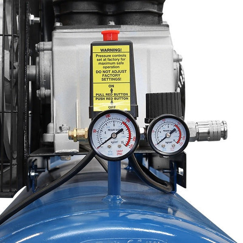 Hyundai HY3200S Belt Drive Electric Air Compressor / 3hp / 200L / 14CFM / 145psi