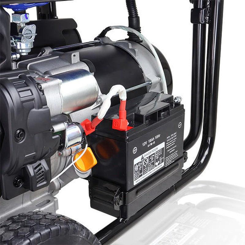Hyundai HY9000LEk-2 Petrol Open Frame Site Generator Portable With Wheel Kit / 7kW / 8.75kVA