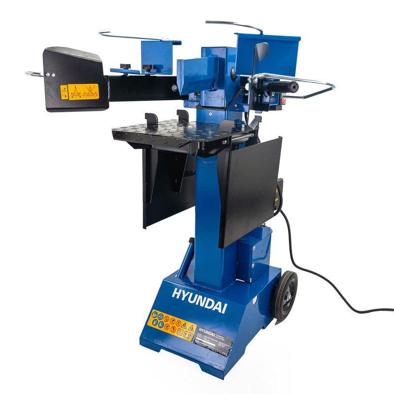 Hyundai HYLS8000VE Electric Log Splitter Vertical with Hydraulic Ram / 8 Tonne / 550mm Length