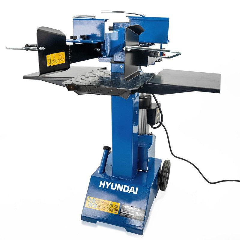 Hyundai HYLS8000VE Electric Log Splitter Vertical with Hydraulic Ram / 8 Tonne / 550mm Length