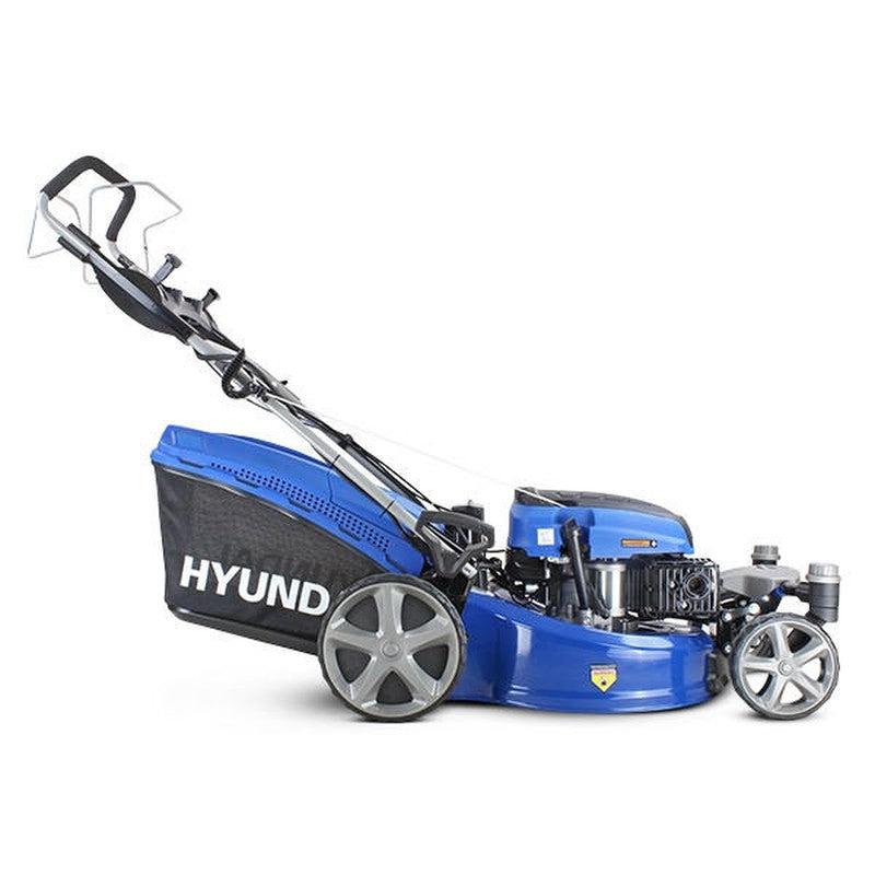 Hyundai HYM510SPEZ Petrol Lawn Mower Mulcher Self Propelled Electric Start / 20" / 51cm / 196cc / 70L
