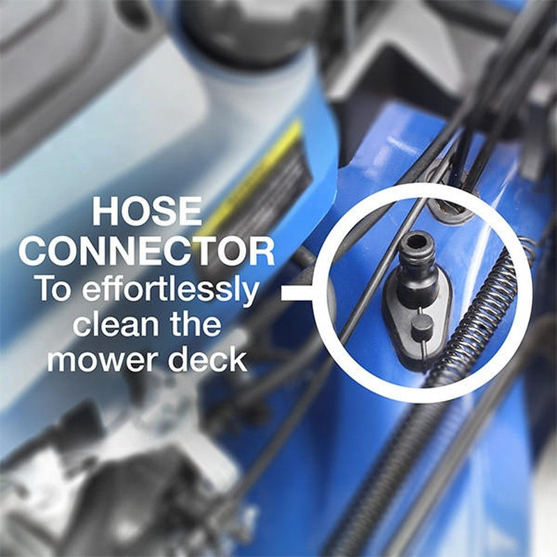 Hyundai HYM510SPEZ Petrol Lawn Mower Mulcher Self Propelled Electric Start / 20" / 51cm / 196cc / 70L