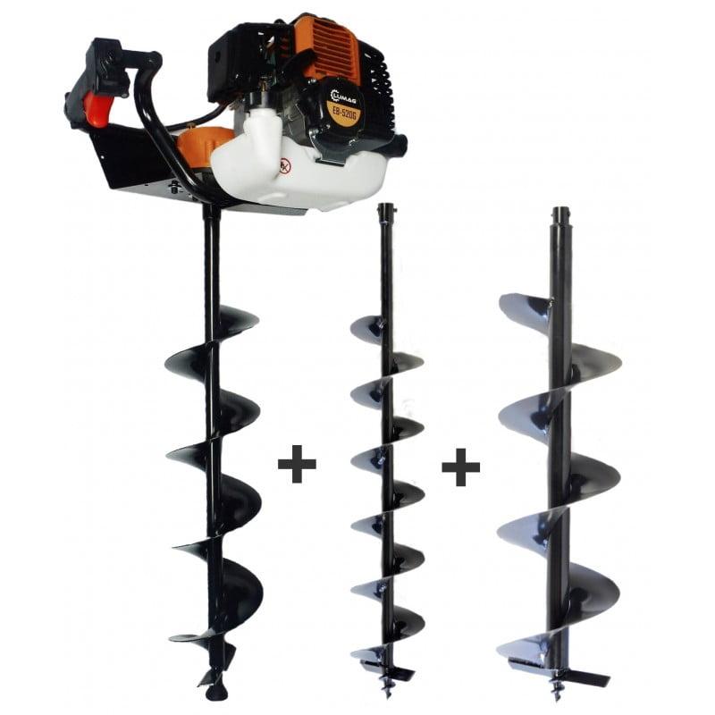 Lumag EB520G Post Hole Borer Auger Petrol (Set)